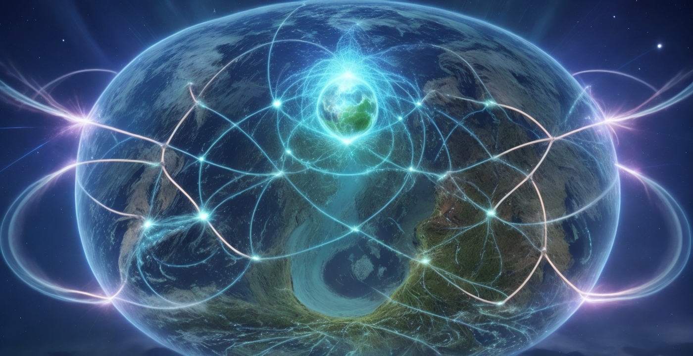 everyone in earth is connected throught frequency